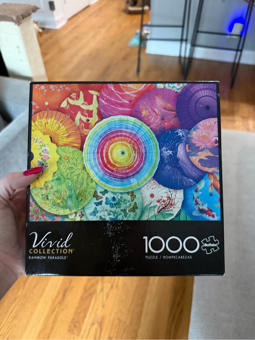 Vivid Collection Rainbow Parasols Puzzle